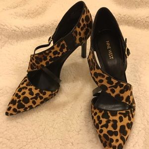 Animal print shoes